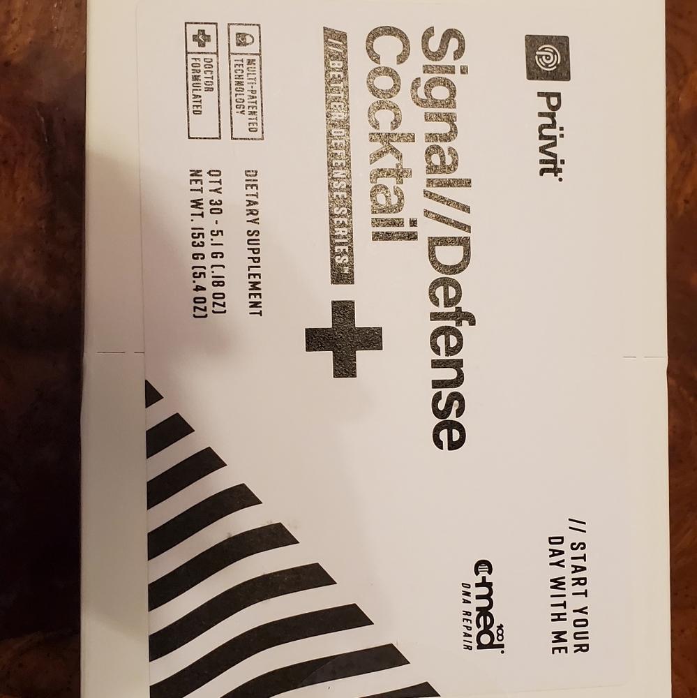 Sealed Pruvit signal/defense cocktail